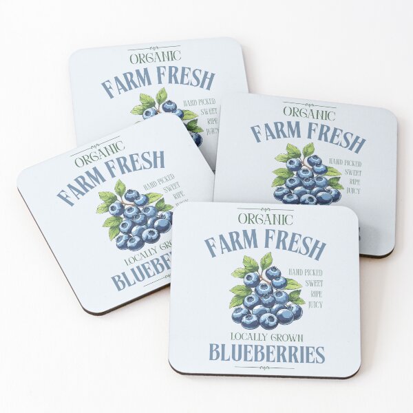 Item preview, Organic Blueberries designed and sold by Fee Fee Fay.