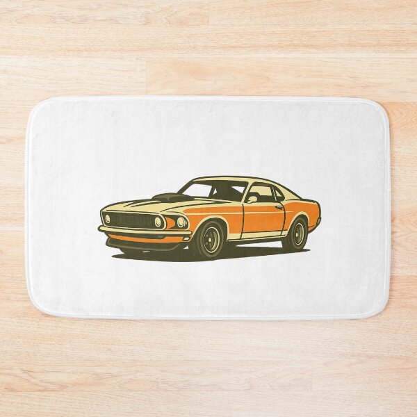 Item preview, Retro Ford Mustang designed and sold by Downforce-Designs.