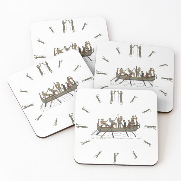 Item preview, Plates of the Bayeau Tapestry Clock designed and sold by TreesOn.
