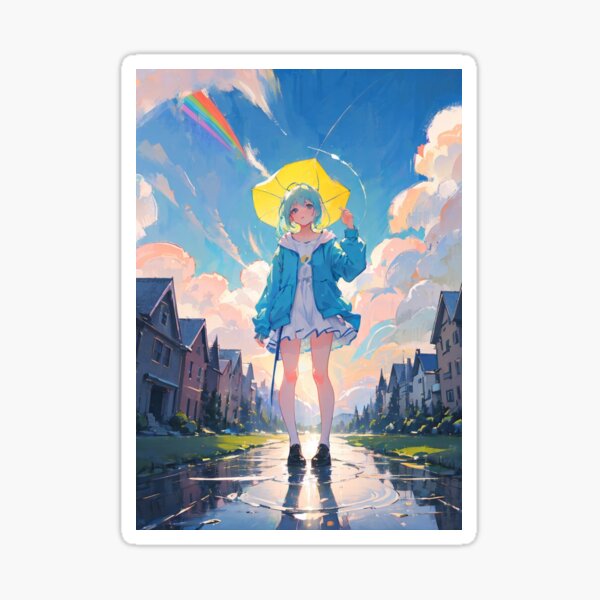 Item preview, Rainbow After Rain Poster designed and sold by SEIMEI2025.