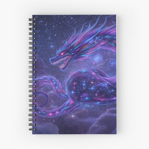 Item preview, Fantasy Space Dragon – Surreal Cosmic Scene with Nebulas and Celestial Glow designed and sold by Emmachenn / WineDronk Shop.