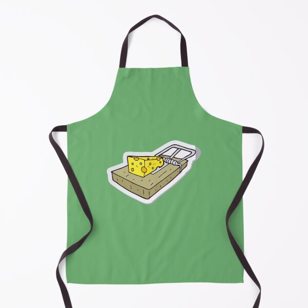 Item preview, Cartoon Mouse Trap with Cheese Funny Illustration designed and sold by Right-UR.
