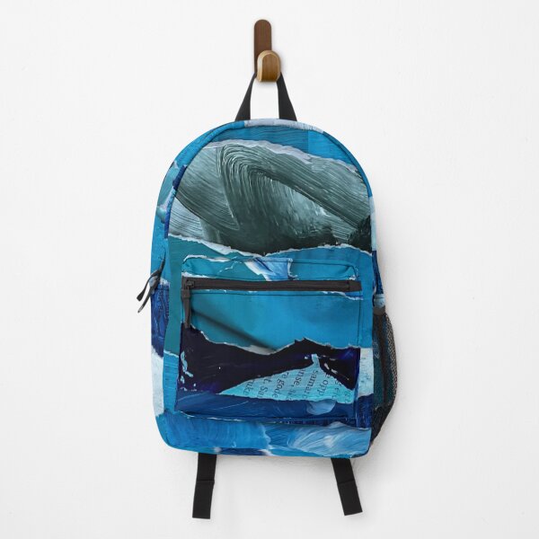 Item preview, Floating with Sky-Colored Fish Collage designed and sold by vmrshnkvart.