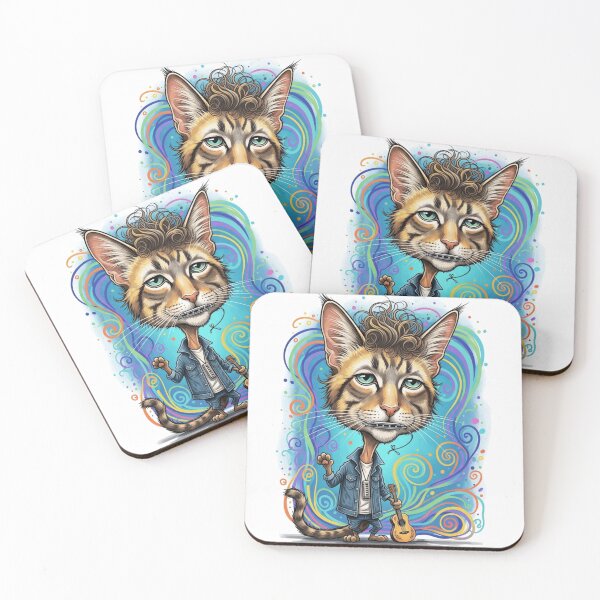 Item preview, Bob Dyelawn – The Meowin’ Poet designed and sold by Nine Lives Tour.