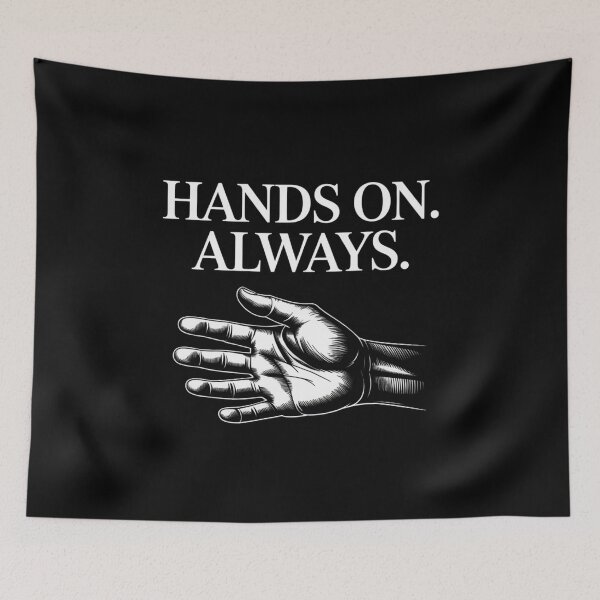 Item preview, Hands On Always Manual Therapy Quote designed and sold by osteopath shop.