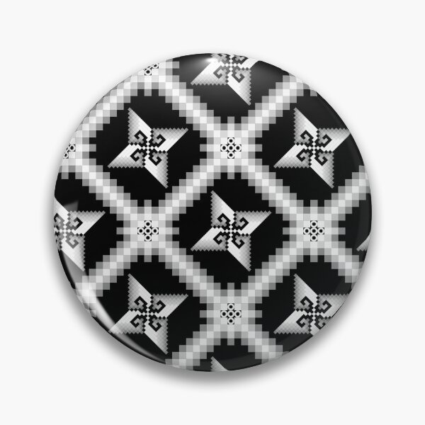 Item preview, Monochrome Pixel Ethnic Pattern designed and sold by Khwanchai.