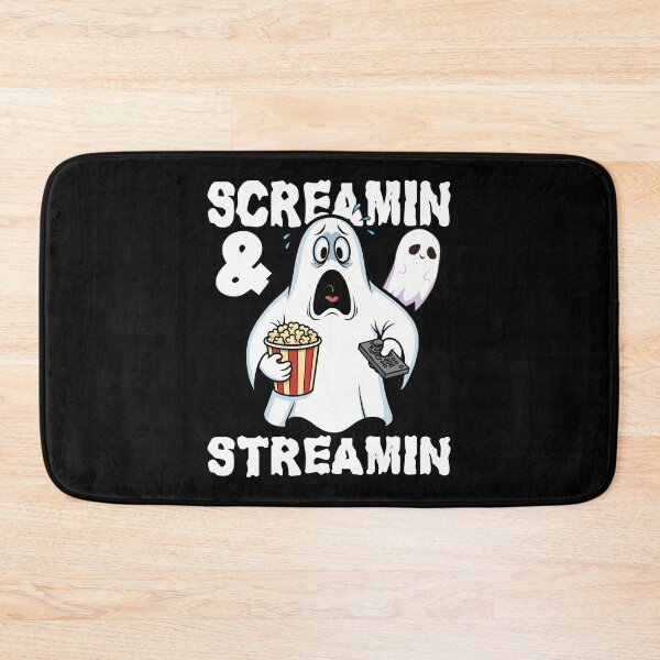 Item preview, SCREAMIN AND STREAMIN - GHOST HALLOWEEN designed and sold by KEF Custom.