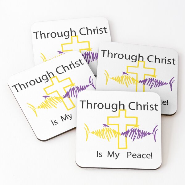 Item preview, Through Christ is my PEACE designed and sold by Pokeytank.