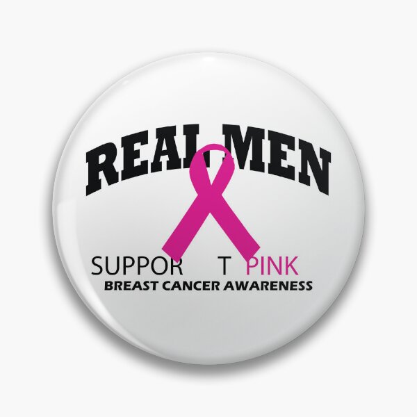Item preview, Real Men - Support Pink designed and sold by Pokeytank.