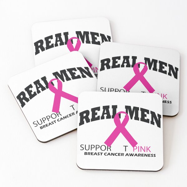 Item preview, Real Men - Support Pink designed and sold by Pokeytank.