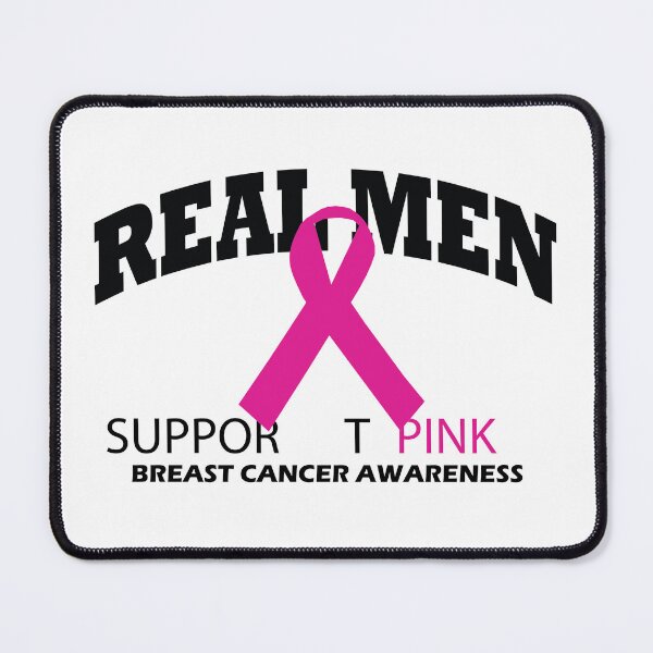 Item preview, Real Men - Support Pink designed and sold by Pokeytank.