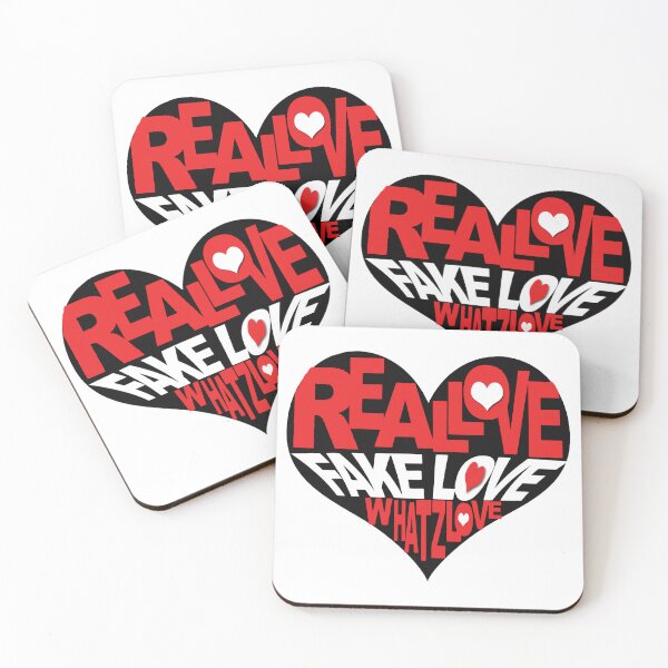Item preview, Real Love - Fake Love designed and sold by Pokeytank.