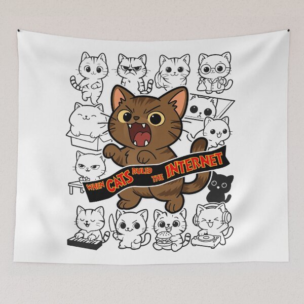 Item preview, When Cats Ruled The Internet - Cats collage designed and sold by MIKELopez.