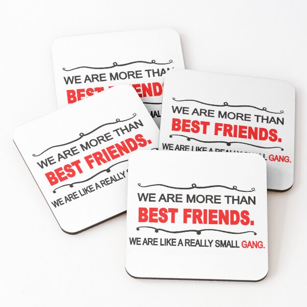 Item preview, We are more than BEST FRIENDS designed and sold by Pokeytank.
