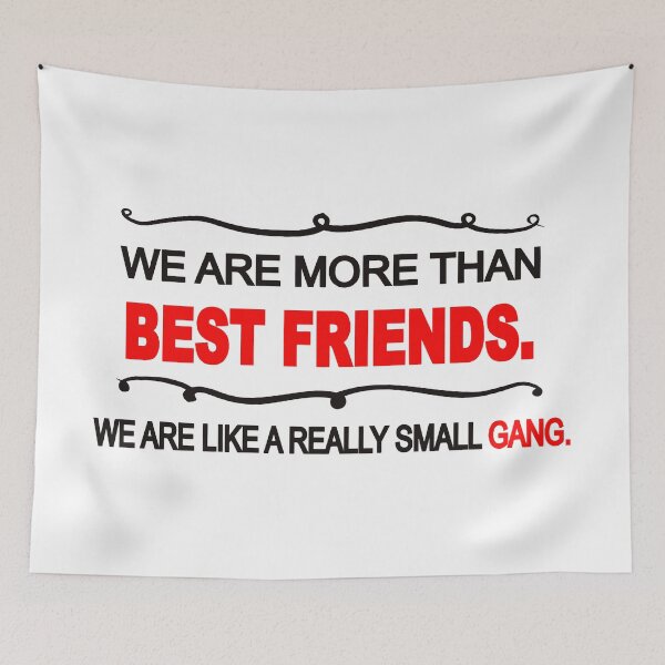 Item preview, We are more than BEST FRIENDS designed and sold by Pokeytank.