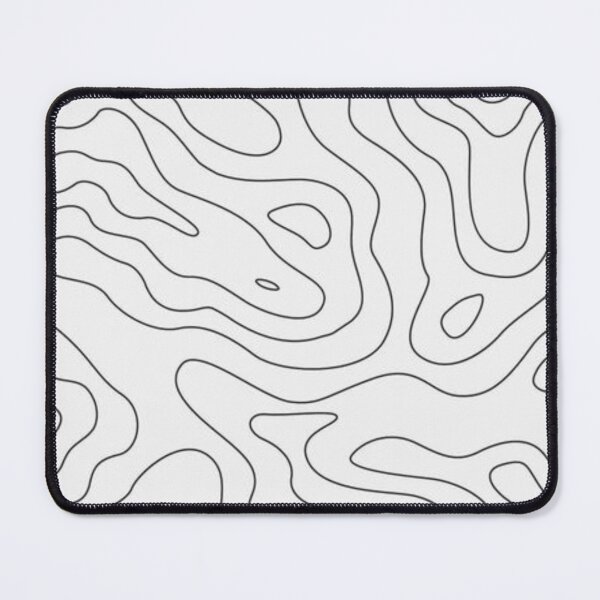 Item preview, White and Black Wavy Lines designed and sold by STACKsVT.