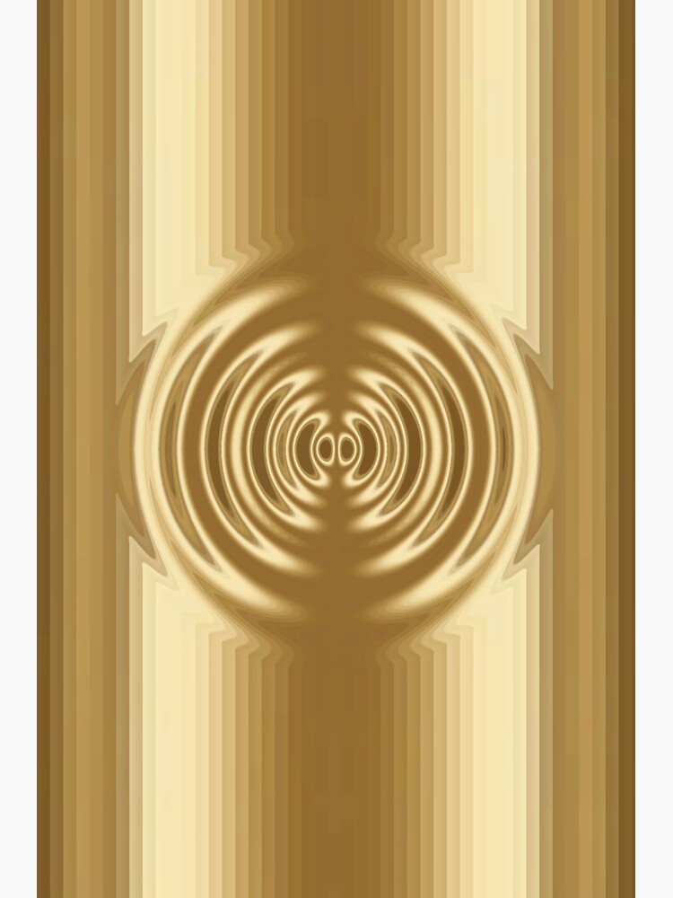 Thumbnail 3 of 3, Sticker, Realistic Golden Series designed and sold by Vk91art.