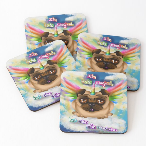 Item preview, potato pug designed and sold by Mirravin.