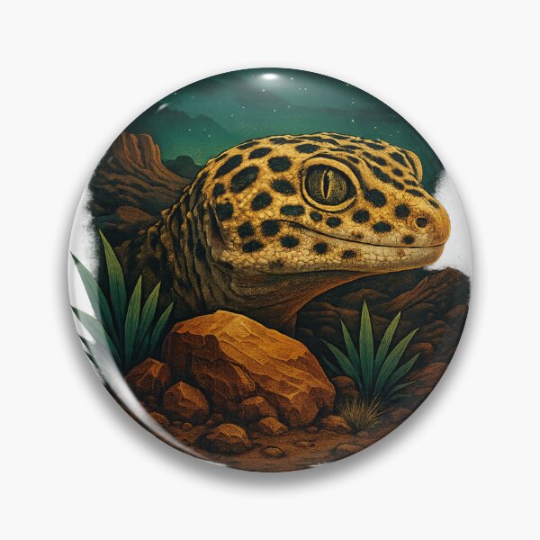 Item preview, Leopard Gecko Desert King designed and sold by NocturnalNook.