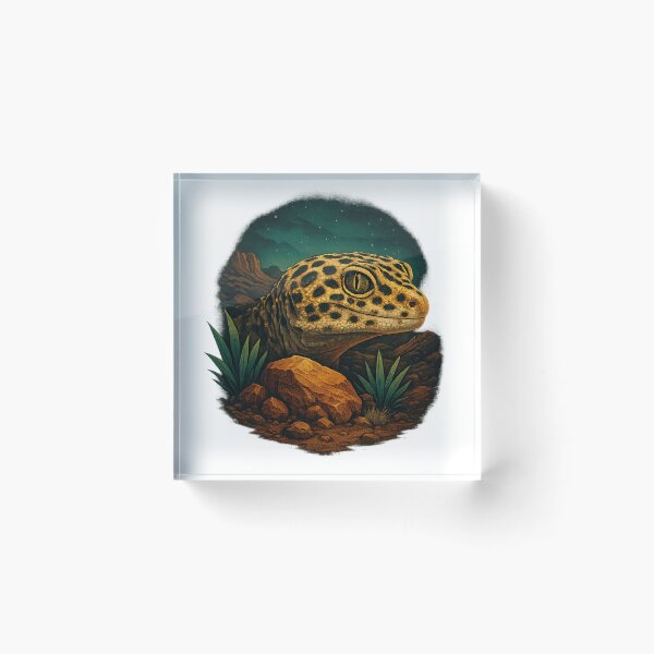 Item preview, Leopard Gecko Desert King designed and sold by NocturnalNook.