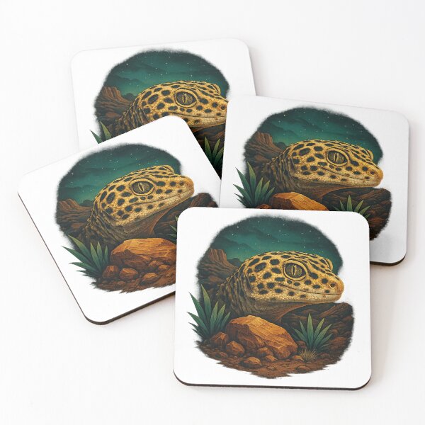 Item preview, Leopard Gecko Desert King designed and sold by NocturnalNook.