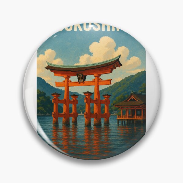 Item preview, Torii Gate at Itsukushima Shrine, Miyajima Island designed and sold by Places On Earth.