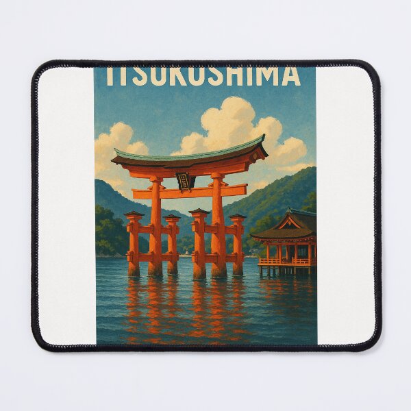 Item preview, Torii Gate at Itsukushima Shrine, Miyajima Island designed and sold by Places On Earth.