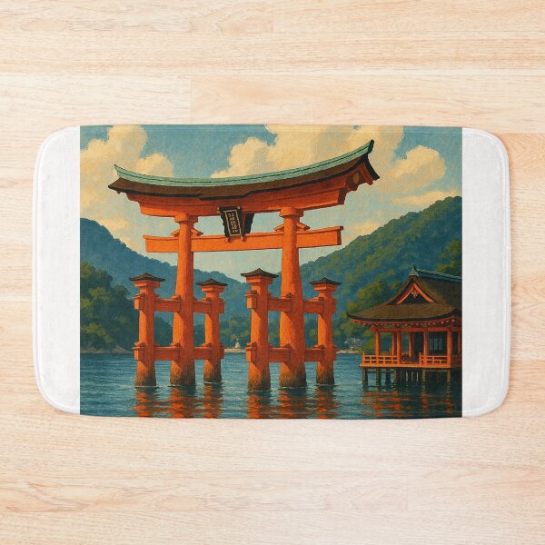 Item preview, Torii Gate at Itsukushima Shrine, Miyajima Island designed and sold by Places On Earth.