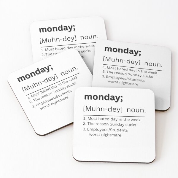 Item preview, Great Monday design designed and sold by Moedesigns13.