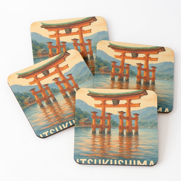 Item preview, Itsukushima Floating Torii and Shrine, Miyajima, Japan designed and sold by Places On Earth.