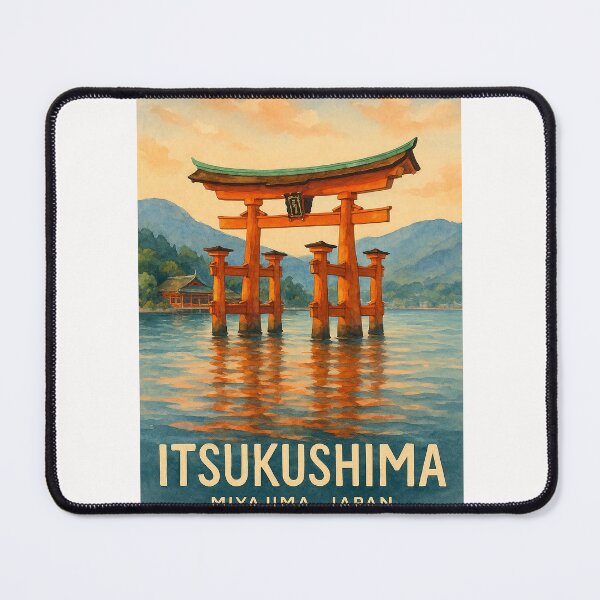 Item preview, Itsukushima Floating Torii and Shrine, Miyajima, Japan designed and sold by Places On Earth.