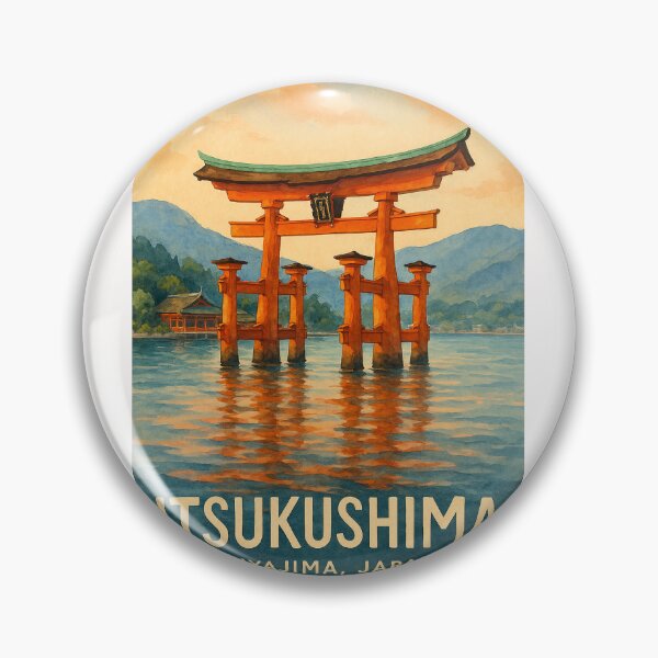 Item preview, Itsukushima Floating Torii and Shrine, Miyajima, Japan designed and sold by Places On Earth.