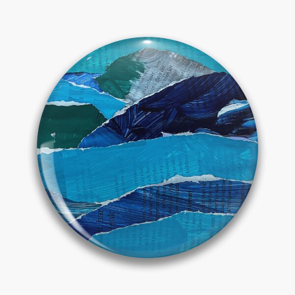 Item preview, Dreamlike Fish in Sky-Wave Collage designed and sold by vmrshnkvart.