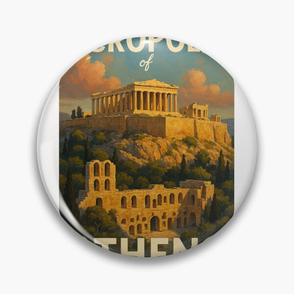 Item preview, Parthenon and Odeon at the Acropolis of Athens designed and sold by Places On Earth.