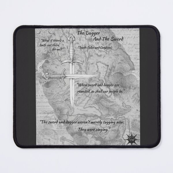 Item preview, The Dagger and The Sword (Truth-teller and Gwydion) designed and sold by Library-Of-Em.