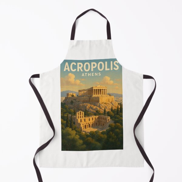 Item preview, Acropolis and Parthenon Above Athens, Greece designed and sold by Places On Earth.