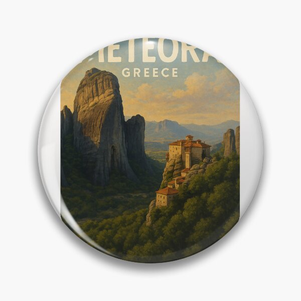 Item preview, Monastery of Varlaam at Meteora, Greece designed and sold by Places On Earth.