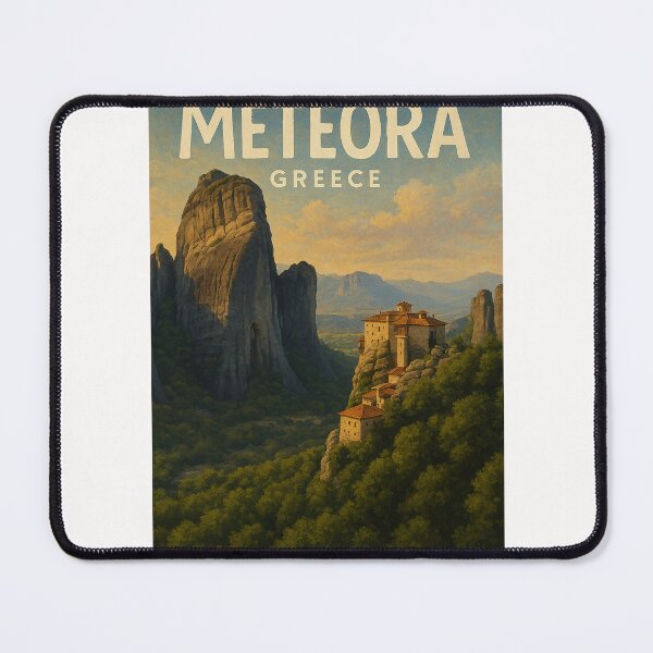 Item preview, Monastery of Varlaam at Meteora, Greece designed and sold by Places On Earth.