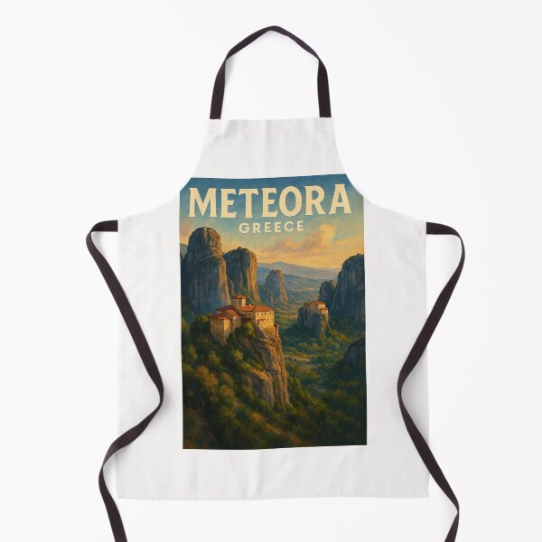 Item preview, Cliffside Monasteries of Meteora in Thessaly, Greece designed and sold by Places On Earth.