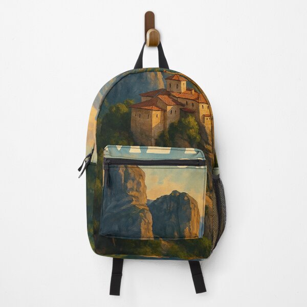 Item preview, Cliffside Monasteries of Meteora in Thessaly, Greece designed and sold by Places On Earth.