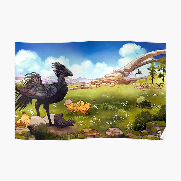 Chocobos Poster