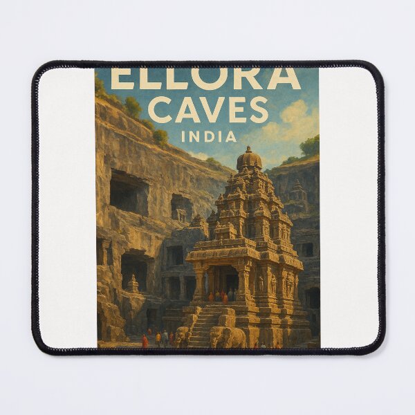 Item preview, Kailasa Temple of Ellora Caves, Maharashtra, India designed and sold by Places On Earth.