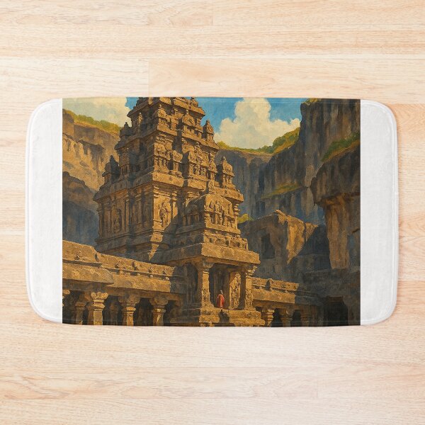 Item preview, Monolithic Kailasanatha Temple at Ellora, India designed and sold by Places On Earth.