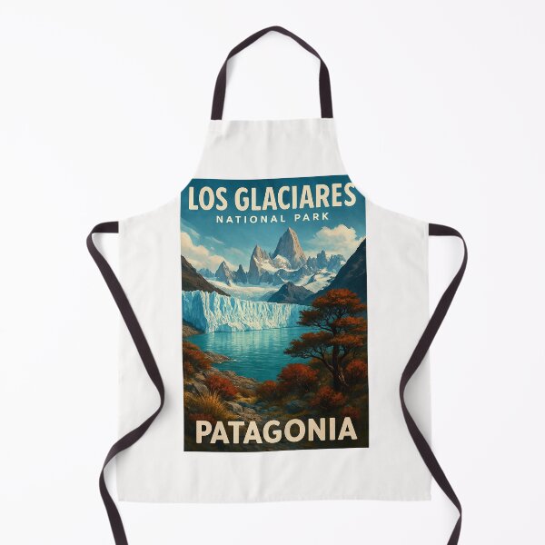 Item preview, Fitz Roy and Glaciers in Los Glaciares National Park, Argentina designed and sold by Places On Earth.