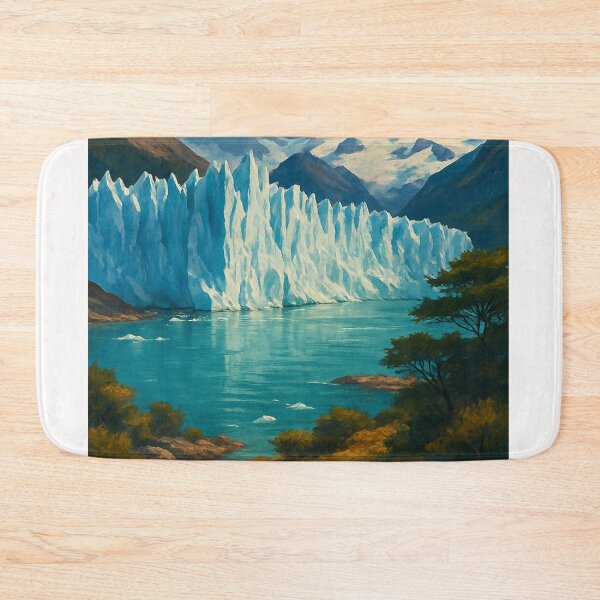 Item preview, Ice Wall and Fitz Roy in Los Glaciares, Patagonia designed and sold by Places On Earth.