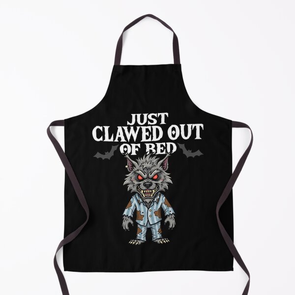 Item preview, JUST CLAWED OUT OF BED - WEREWOLF HALLOWEEN designed and sold by KEF Custom.