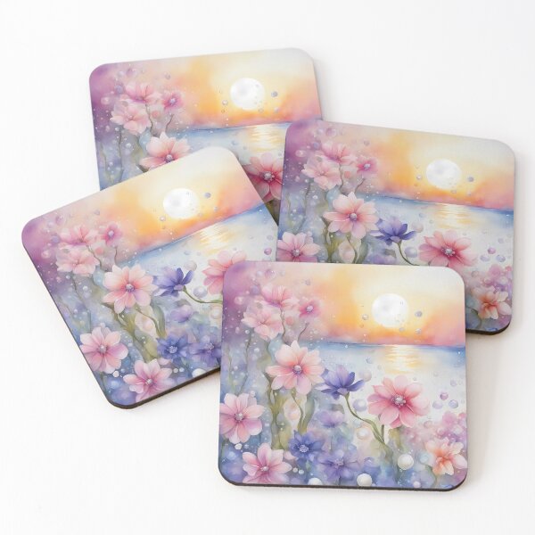 Item preview, Dreamy Ocean Flowers designed and sold by CalmnessbyChoice.