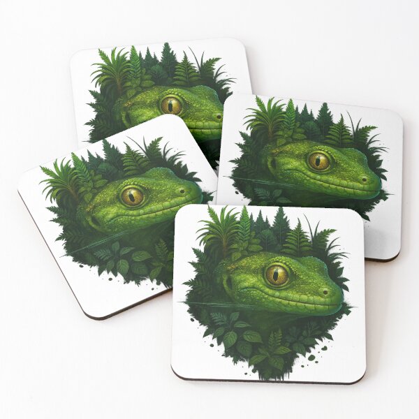 Item preview, NZ Gecko Spirit – Native Reptile Forest designed and sold by NocturnalNook.