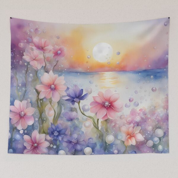 Item preview, Dreamy Ocean Flowers designed and sold by CalmnessbyChoice.