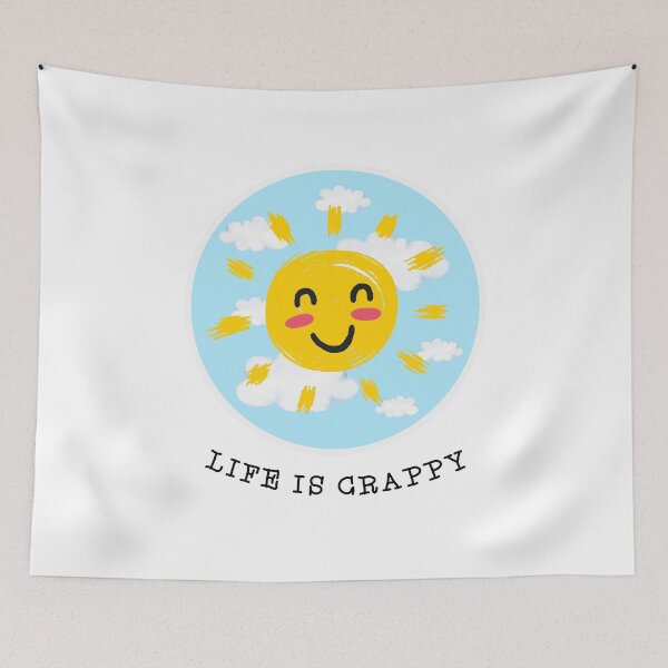 Item preview, Life is Crappy designed and sold by UNK-Fatigues.
